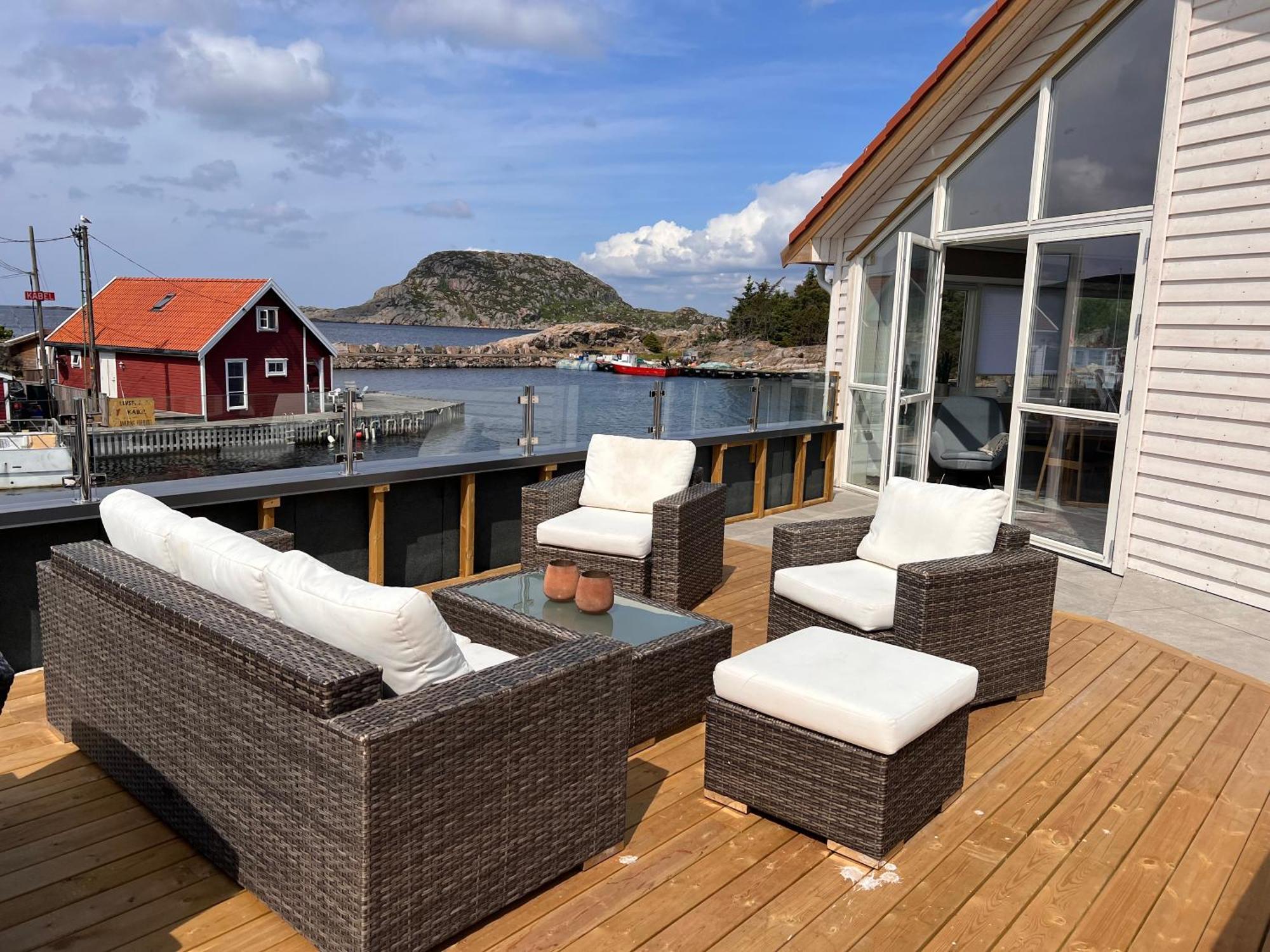 Korshamn Rorbuer Apartamento Lyngdal Exterior foto