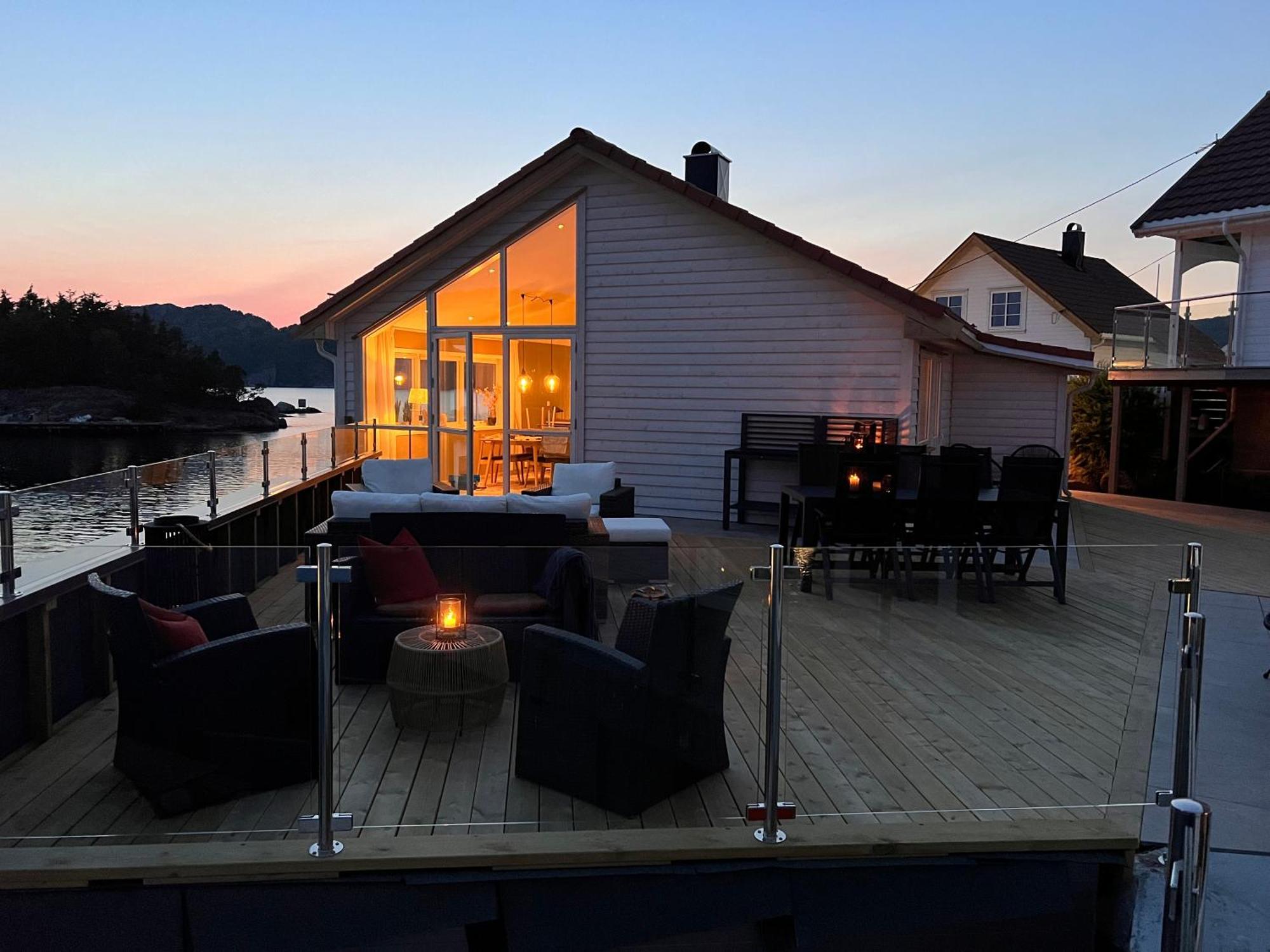 Korshamn Rorbuer Apartamento Lyngdal Exterior foto