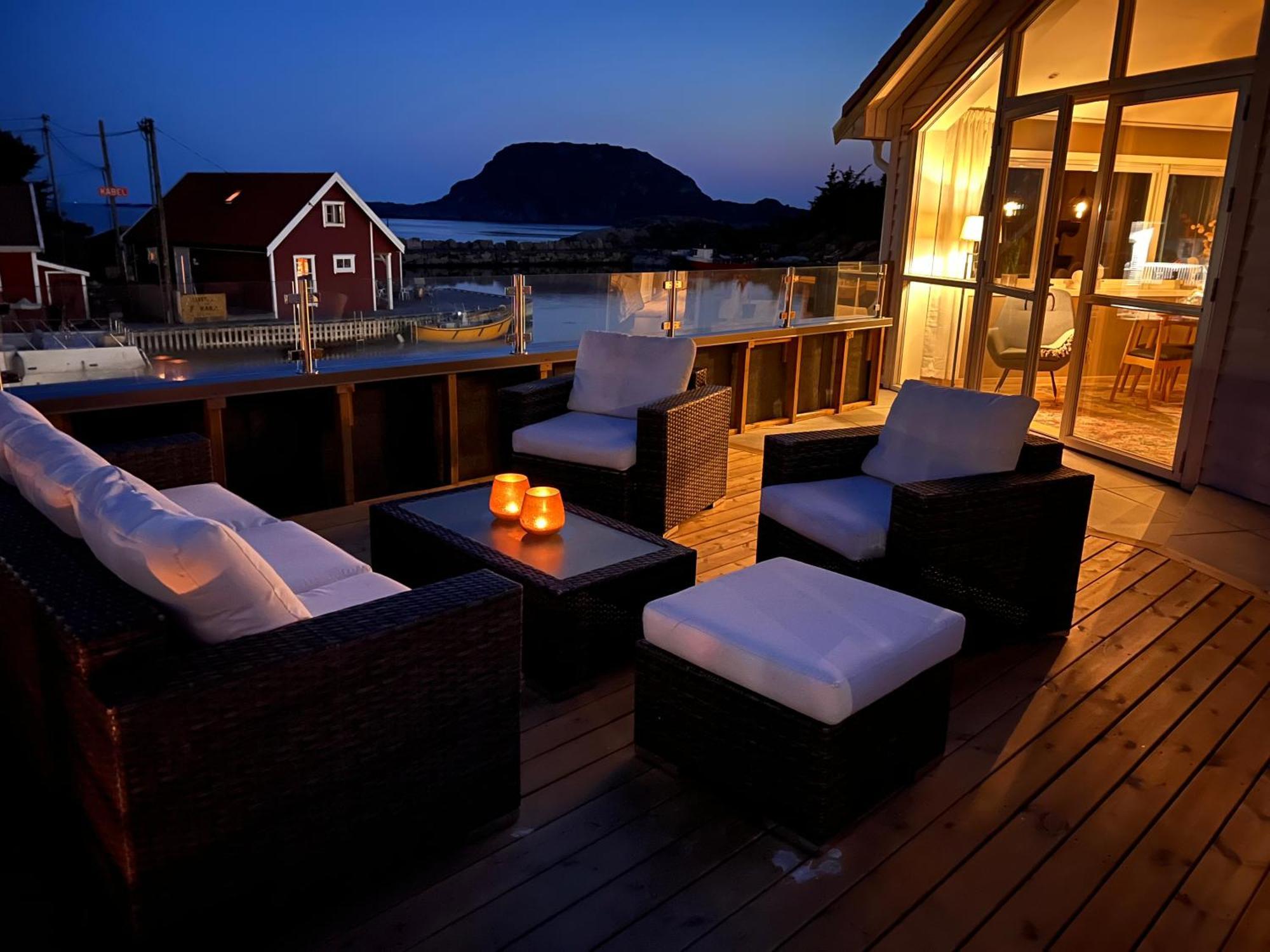 Korshamn Rorbuer Apartamento Lyngdal Exterior foto